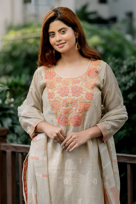 Sandstone Orchard - Kurta Set