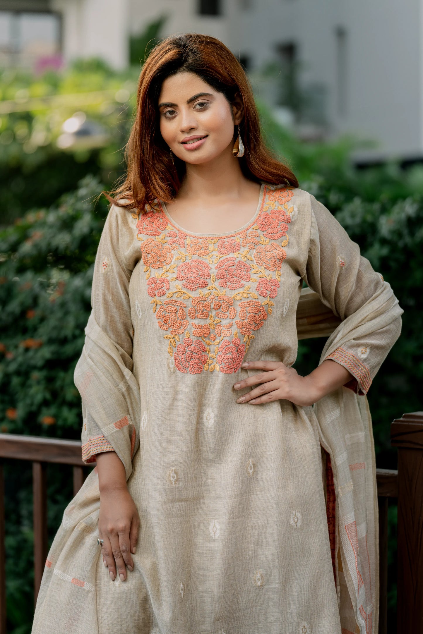 Sandstone Orchard - Kurta Set