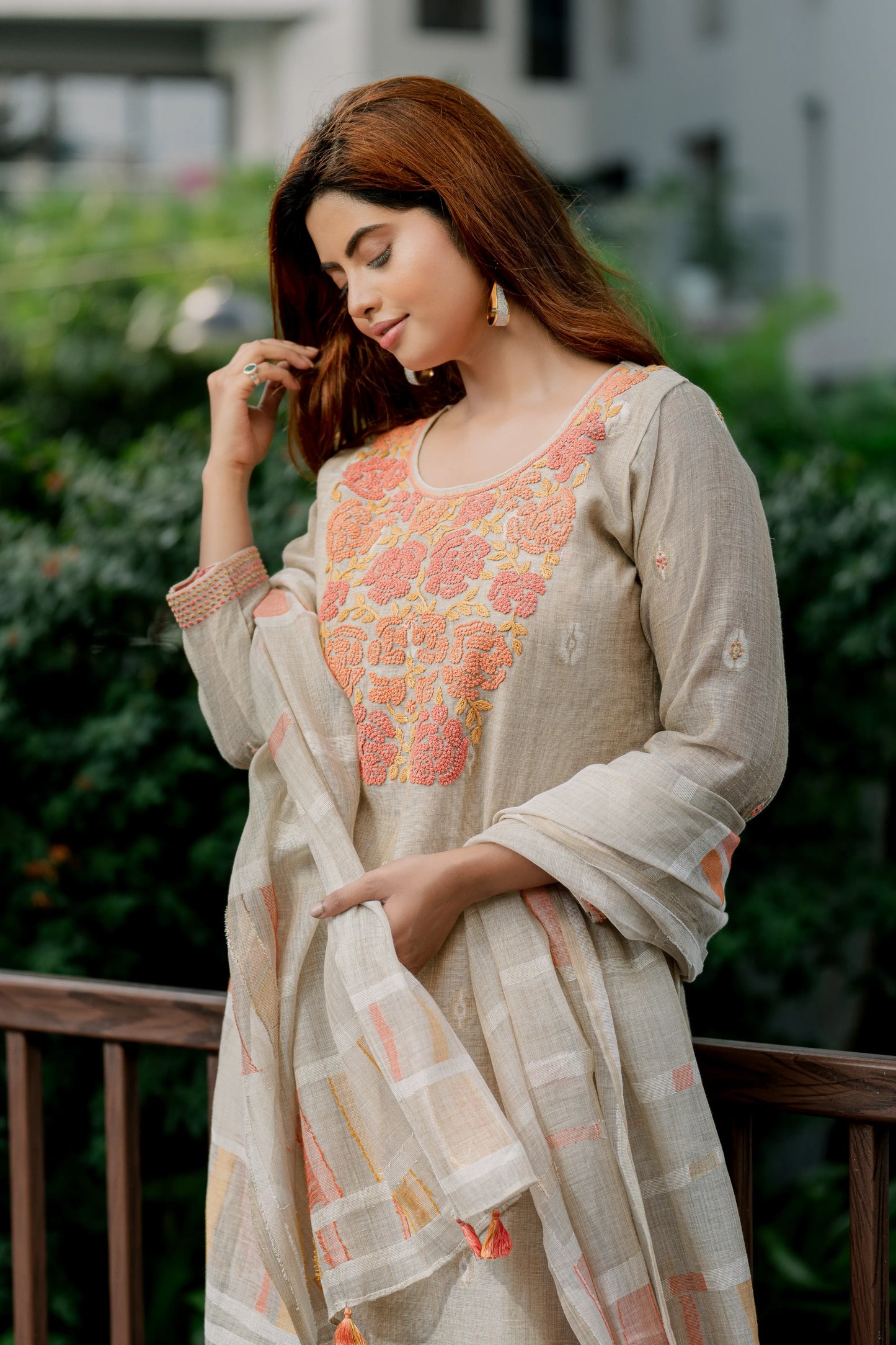 Sandstone Orchard - Kurta Set