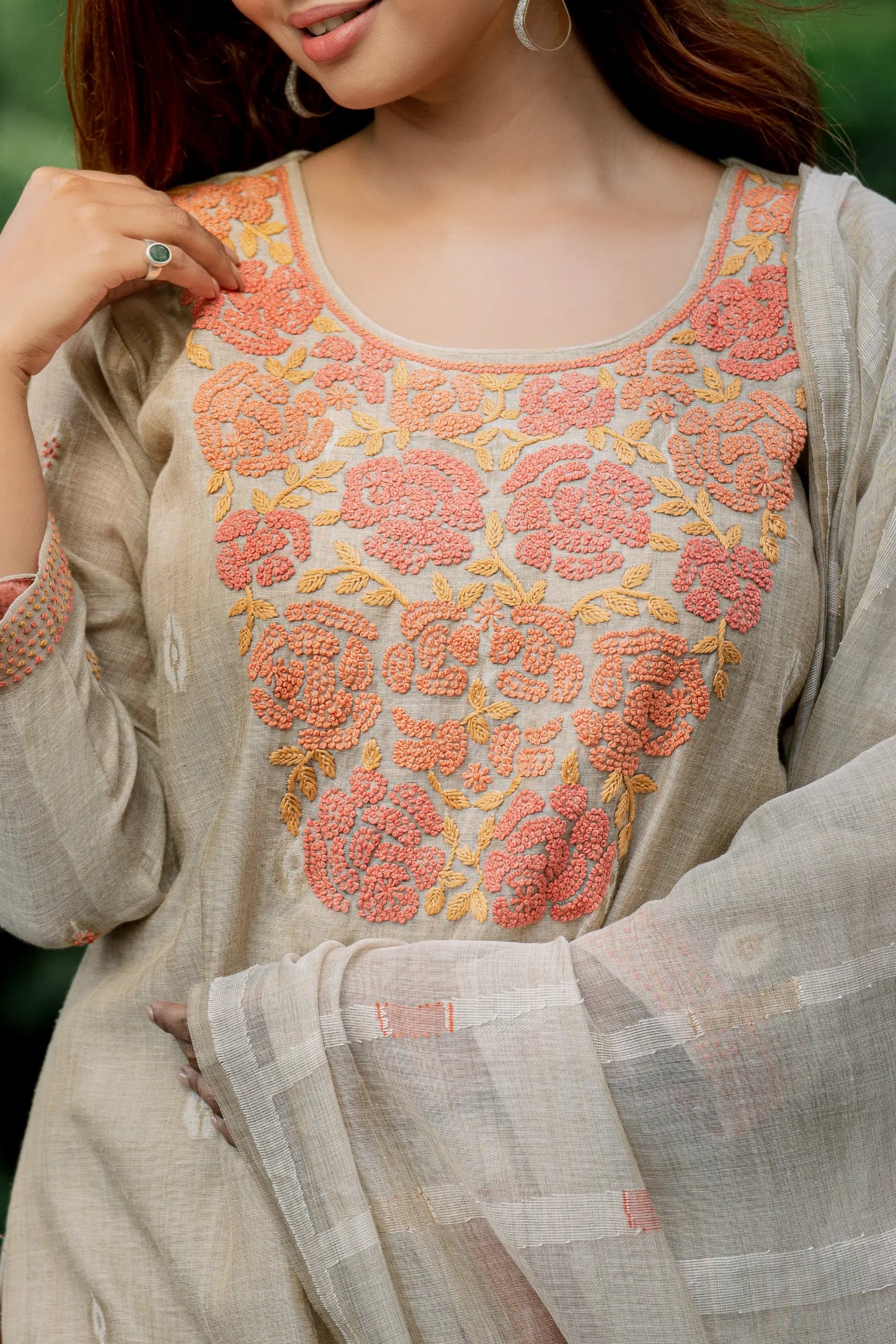 Sandstone Orchard - Kurta Set