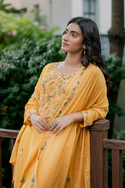 Sunlit Meadow - Kurta Set