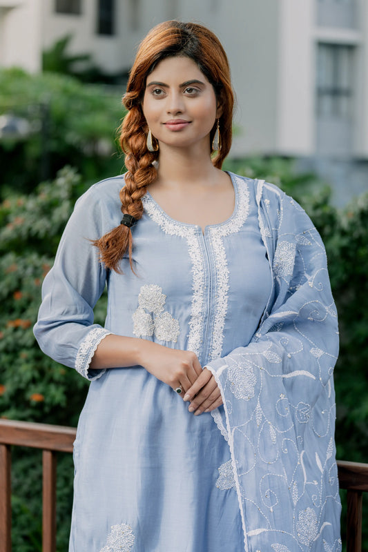 Blue Dawn - Kurta Set