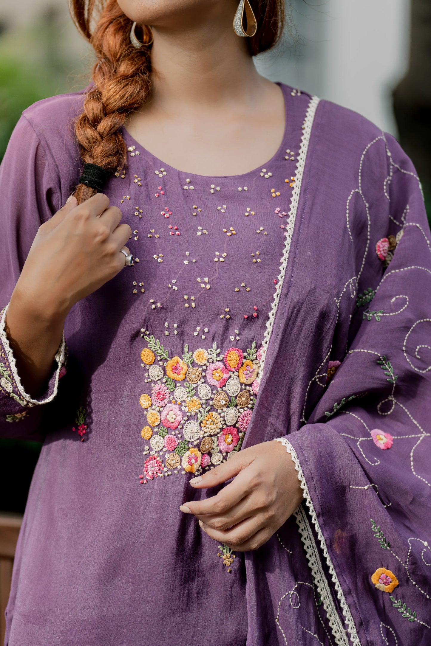 Violet Reverie - Kurta Set