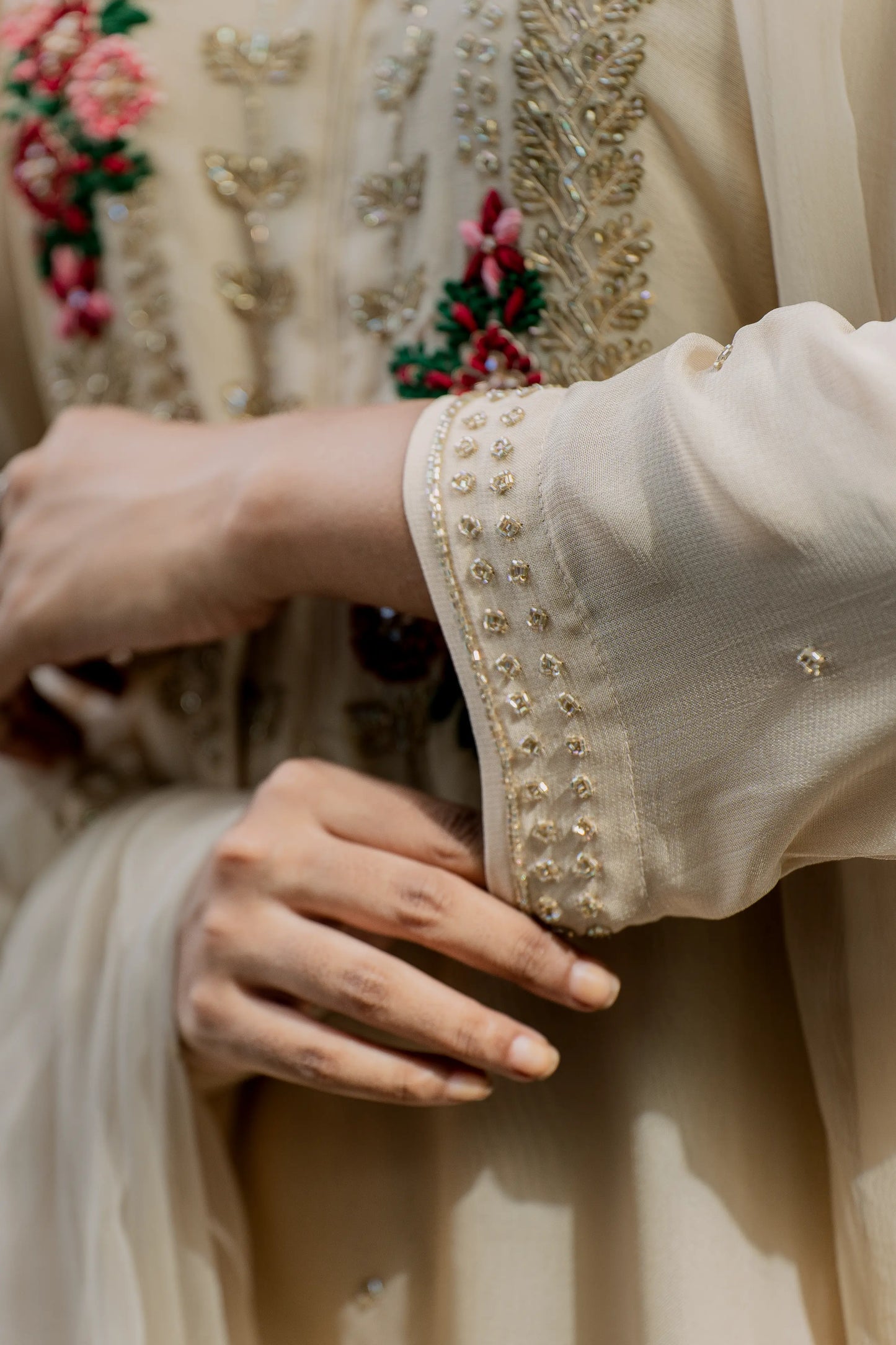 Ivory Bloom - Kurta Set