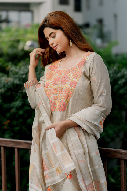 Sandstone Orchard - Kurta Set