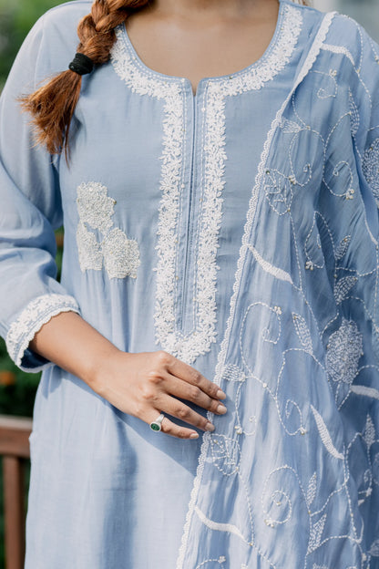 Blue Dawn - Kurta Set